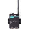 2-port RS-232/422/485 wireless device server with 802.11a/b/g/n WLAN EU band, EU plug, 12 to 48 VDC, 0 to 55°C operating temperatureMOXA